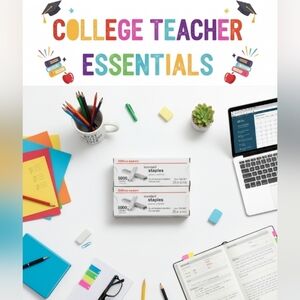 Office Depot Standard Staples 10000 Count New